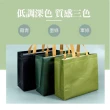 【SW】4入 北歐風購物袋 環保手提袋(無紡布手提袋 宣傳袋 收納袋)