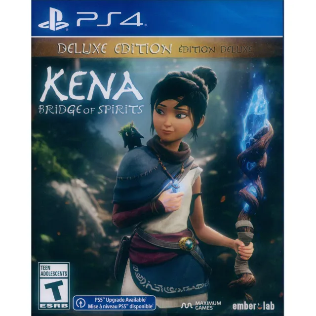【SONY 索尼】PS4 奇納：靈魂之橋 豪華版 凱那 Kena: Bridge of Spirits(中英日文美版 可免費升級PS5版本)