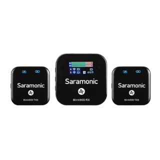 【Saramonic 楓笛】Blink900 S2 TXS+TXS+RX 一對二無線麥克風系統(勝興公司貨)