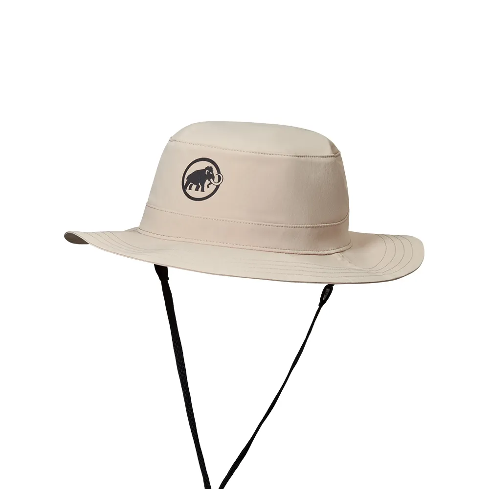 【Mammut 長毛象】Runbold Hat 休閒輕量透氣漁夫帽 薩凡納褐 #1191-04613