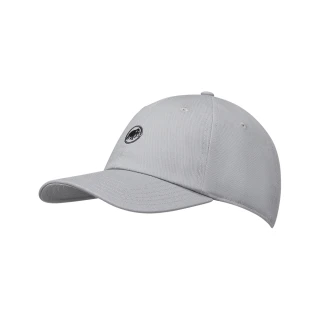 【Mammut 長毛象】Baseball Cap Mammut 經典棒球帽 合金灰PRT1 #1191-00051