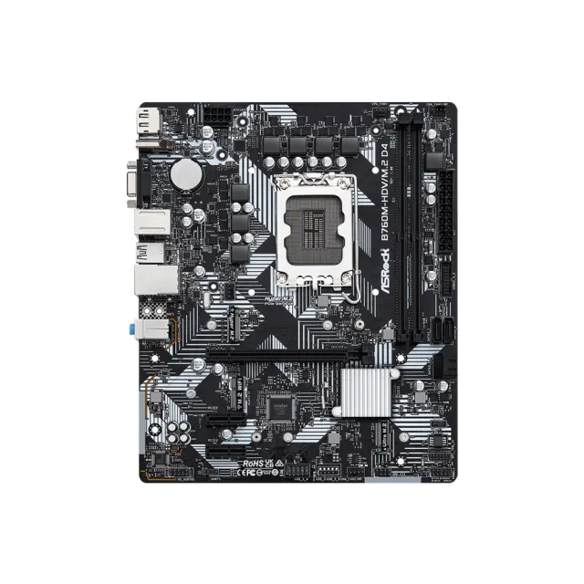 【ASRock 華擎】B760M-HDV/M.2 D4 MATX INTEL主機板