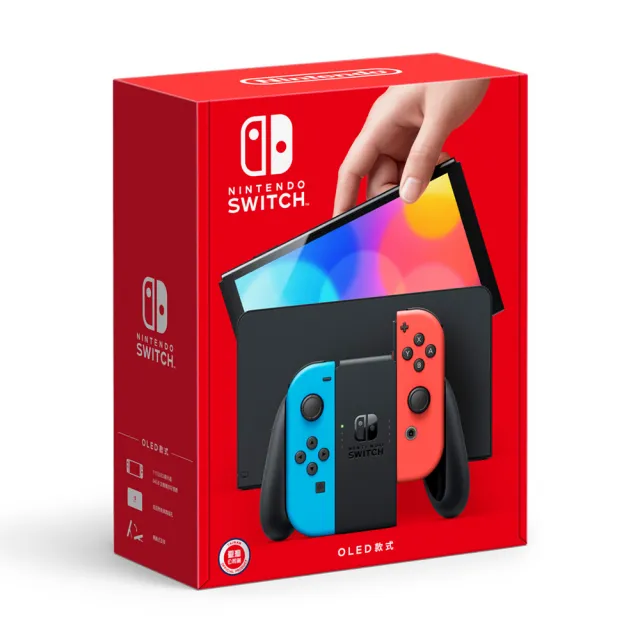 【Nintendo 任天堂】Nintendo Switch（OLED款式）主機(台灣公司貨)