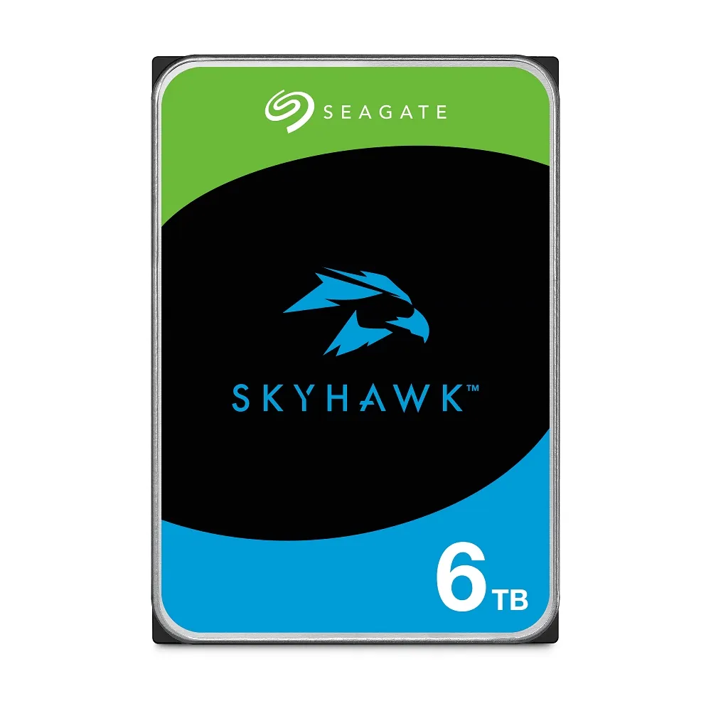 【SEAGATE 希捷】SkyHawk 6TB 3.5吋 5400轉 256MB 監控內接硬碟(ST6000VX009)