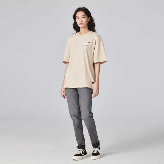【Lee】男女同款 短袖T恤 / 海鷗飛翔 左胸小LOGO 共2色 男女共版 / Urban Riders 系列(LB302030)