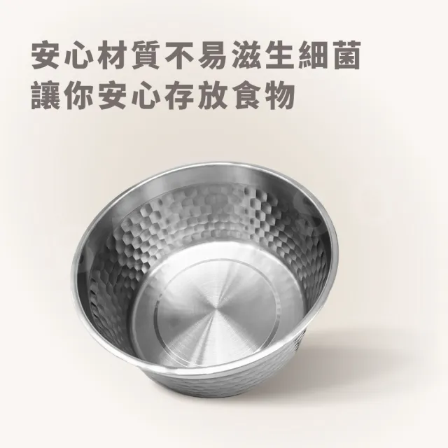 【Beroso 倍麗森】304不鏽鋼鑽紋保鮮盒-1800ml(便當盒/露營便攜餐具/開學/開學必備)