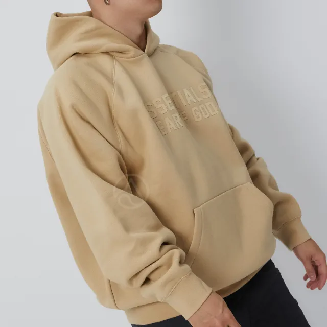 【Essentials】FOG Hoodie 男款 女款 卡其色 連帽 縮口 帽t 長袖 上衣 192BT222054F