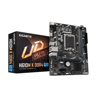 【GIGABYTE 技嘉】H610M K DDR4 INTEL主機板