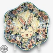 【SOLO 波蘭陶】Vena 波蘭陶 20CM 花型深盤 兔寶花園系列 兔年吉祥物