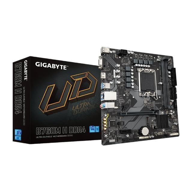 【GIGABYTE 技嘉】B760M H DDR4 Intel 主機板(DDR4適用)