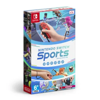 【Nintendo 任天堂】Switch Sports 運動 腿部固定帶同梱官方盒裝(台灣公司貨 支援中文 內含腿部固定帶)