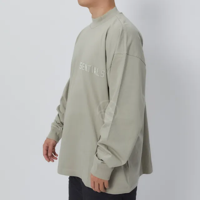 【Essentials】FOG L/S Tee 男款 女款 灰綠色 春夏 流行 長袖 上衣 125BT222013F