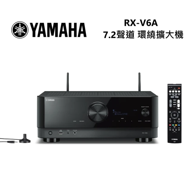 【YAMAHA 山葉】7.2 聲道 環繞擴大機(RX-V6A)