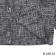 【KAI KAI】編織粗花呢襯衫外套(男款/女款 粗花呢編織 亮絲襯衫外套)