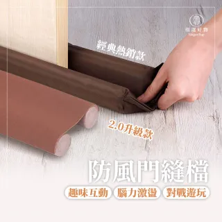 【Finger Pop 指選好物】門縫密封條95cm 2入/組 免運費(門底隔音條 泡棉門檔條 防塵防蟲 隔音門 門縫擋)