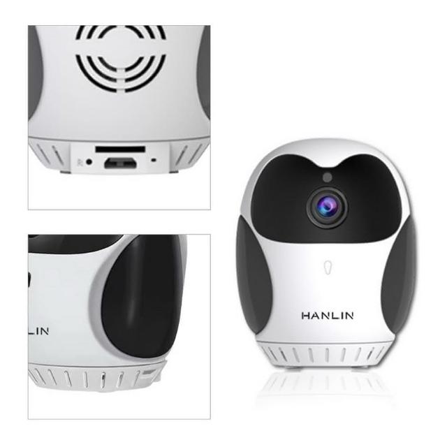 HANLIN-Minicam 是一款具備360度搖頭功能的迷你廣角監視器,內建電池可在停電時繼續錄製,機身小巧不佔空間,適合安裝於臥室、客廳、浴室、廚房、門、門櫃、陽臺、餐廳、玄關、窗戶等場所。支援雙向語音、記憶卡儲存、移動追蹤功能,並具備防盜警報功能,有效嚇跑小偷,是居家安全的首選裝置。 HANLIN Minicam