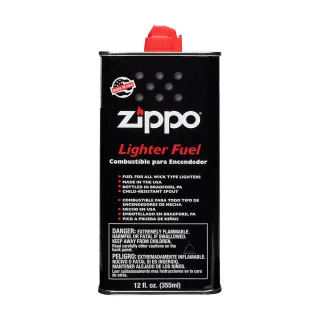 【Zippo】原廠打火機專用油 355ml(Zippo 原廠打火機專用油)