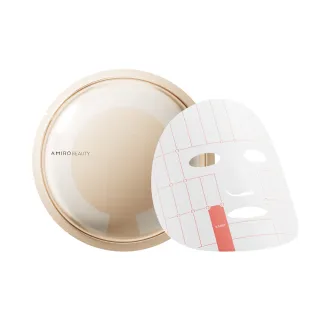 【AMIRO】BEAUTY 塑顏水光緊緻面膜 4片入/盒裝(緊緻 保濕 保養 補水 淡紋 蓋章面膜 情人節 禮物 抗老)