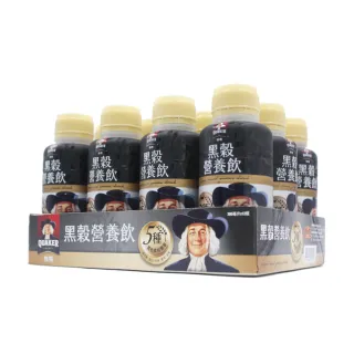 【美式賣場】QUAKER 桂格 黑穀營養飲x4箱(300mlx12罐/箱)