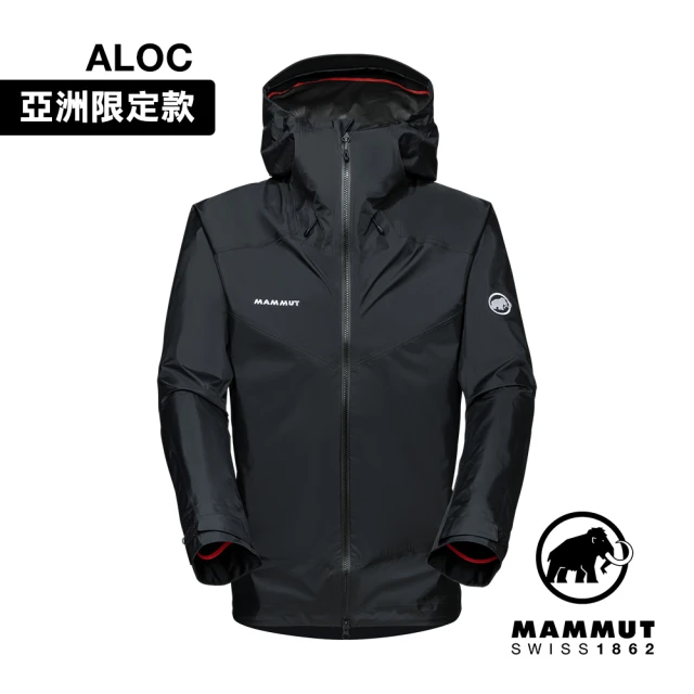 Mammut 長毛象 Crater Light HS Hooded Jacket AF Men GTX防風防水連帽外套 黑色 男款 #1010-29550