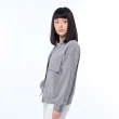 【JEEP】女裝 輕薄舒適休閒短版外套(灰色)
