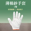 【SAM】工作棉手套12雙 萬用手套  舒適透氣 優惠 851-CGO8(工地手套 勞保手套 專業手套 工程手套)