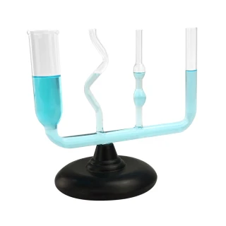通管水實驗 U形管液壓 實驗教具 液體密度 兒童創意科教 水的流動 抽水馬桶原理(550-LLC4)