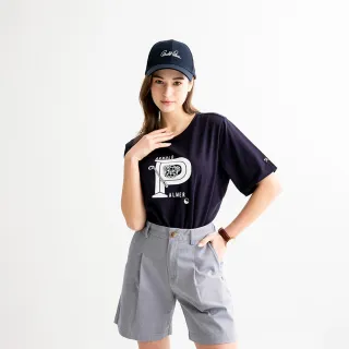 【Arnold Palmer 雨傘】女裝-OXFORD短褲(灰色)