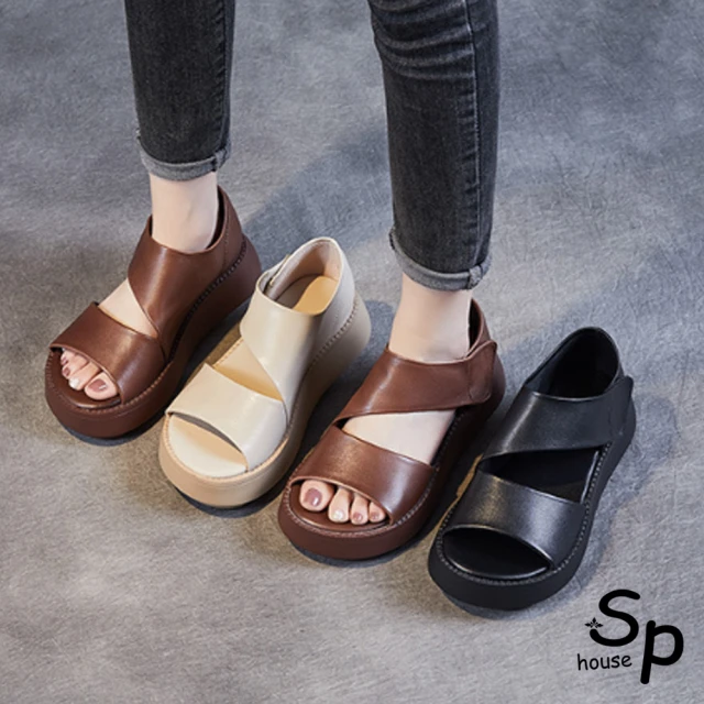 steve madden BONKERS 布面粗帶厚底涼鞋(