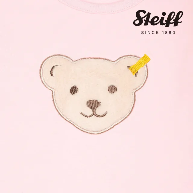 【STEIFF】熊頭童裝 經典熊頭長袖T(長袖上衣  啾啾款)