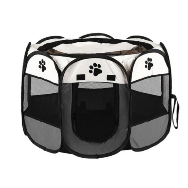 【May Shop】八角寵物圍籠狗狗戶外帳篷牛津布貓籠寵物用品圍欄