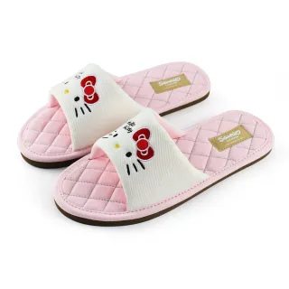 【Paidal】Hello Kitty 凱蒂貓一片式高級室內拖鞋