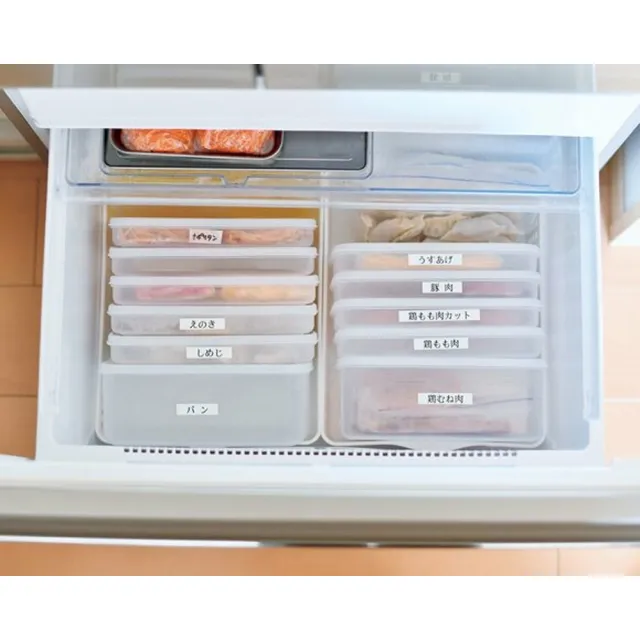 【NAKAYA】各式尺寸 日本 冷凍保鮮盒 可微波保存盒(日本製 可微波 保鮮盒 便當盒)