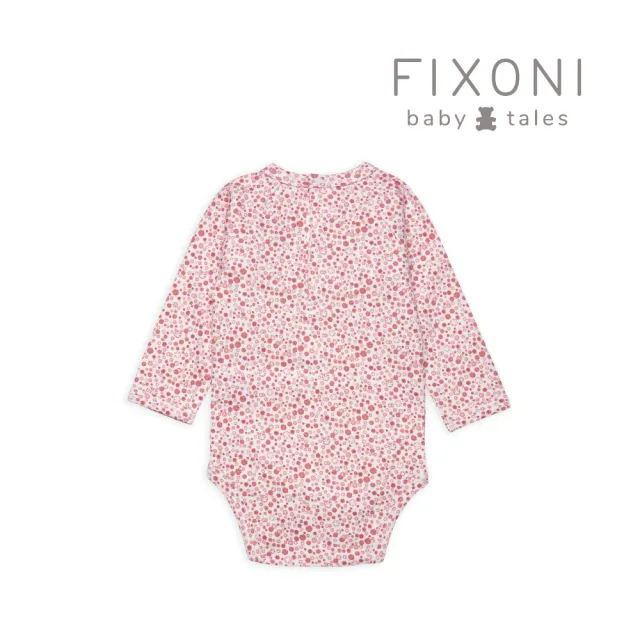 【Brands4Kids】浮花朵朵-長袖包屁衣_Fixoni系列(5種尺寸可選)