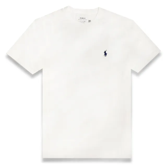 【RALPH LAUREN】POLO Ralph Lauren 休閒 素TEE 刺繡小馬短袖上衣(平輸品)