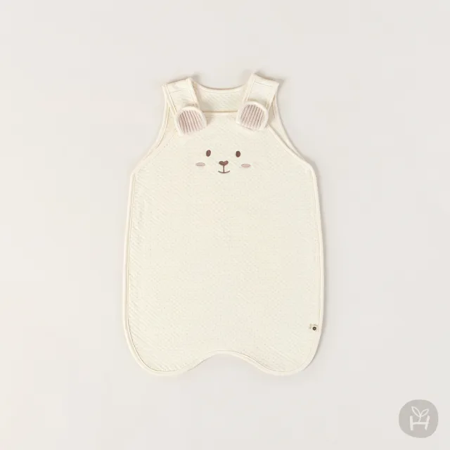 【Happy Prince】韓國製 Bao竹纖維透氣涼感嬰兒童防踢背心-奶白(兒童睡衣睡袋防踢被)