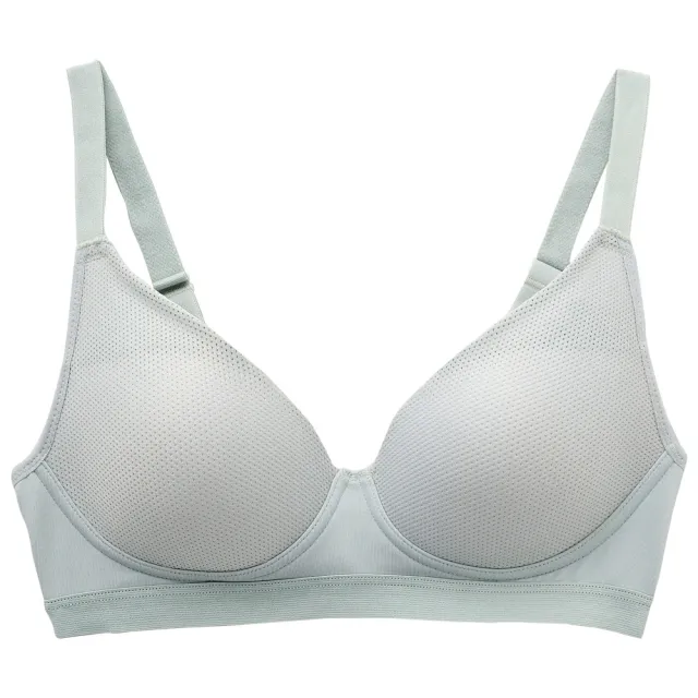 【BeenTeen 嬪婷】FTC輕涼運動系列 B:M-LL無鋼圈運動胸罩 BBB303F5(好動灰)