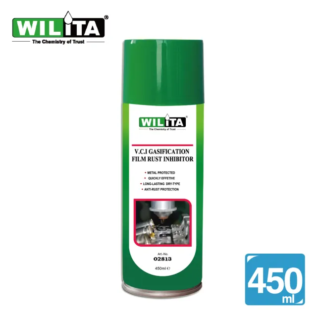 【WILITA 威力特】V.C.I氣化薄膜防鏽劑(450ML)