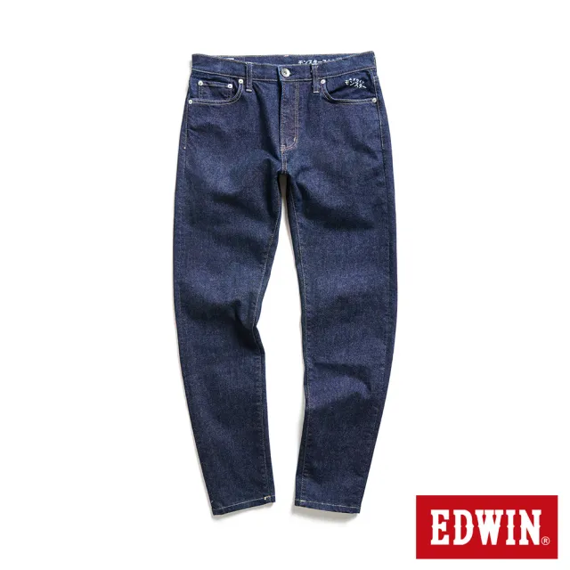 【EDWIN】男裝 怪物彈系列 怪物彈彈力修身小直筒丹寧褲(原藍色)