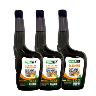 【WILITA 威力特】德國OMC2奈米全效引擎還原增強劑汽油車油電車專用3入優惠組(臺灣研製)