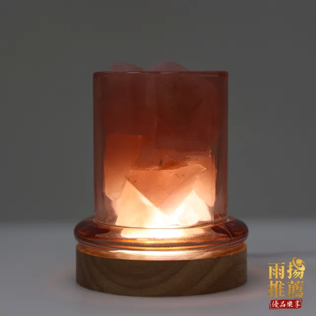【雨揚】粉晶人緣桃花燈(招桃花/招好姻緣/戀愛運)