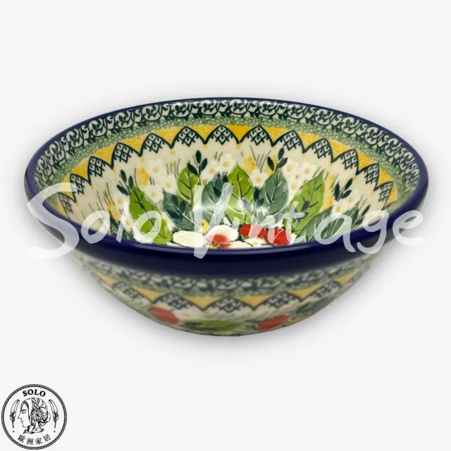 【SOLO 波蘭陶】波蘭製 CA 波蘭陶 14CM 丼飯碗 蘋果花系列 CERAMIKA ARTYSTYCZNA