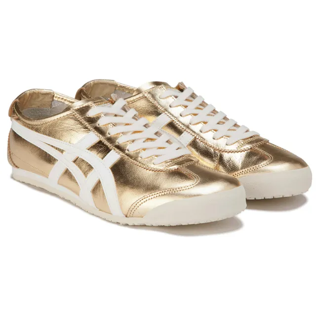 Onitsuka Tiger】Onitsuka Tiger鬼塚虎-金色MEXICO 66休閒鞋THL7C2 