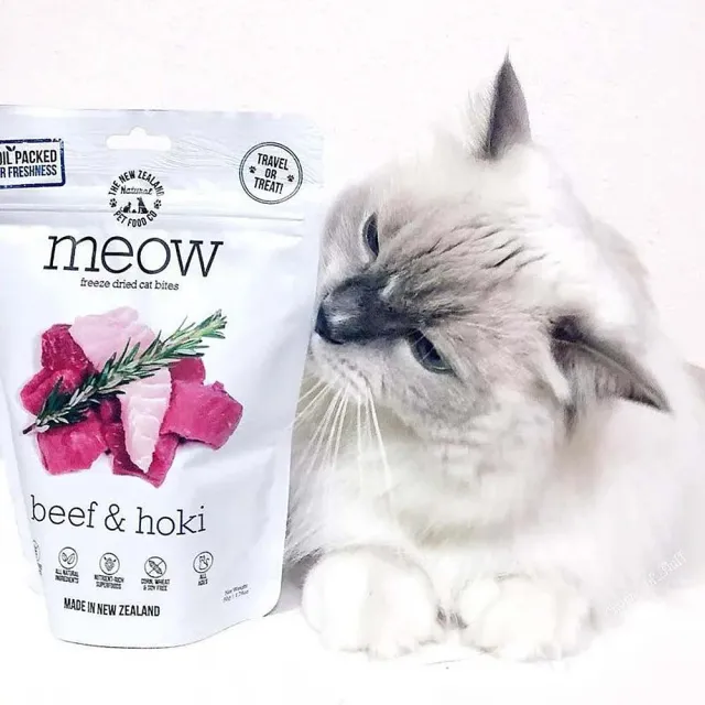 【NZ Natural】鮮開凍meow-貓咪冷凍乾燥生食餐280g(效期24/08 凍乾、鮮食)