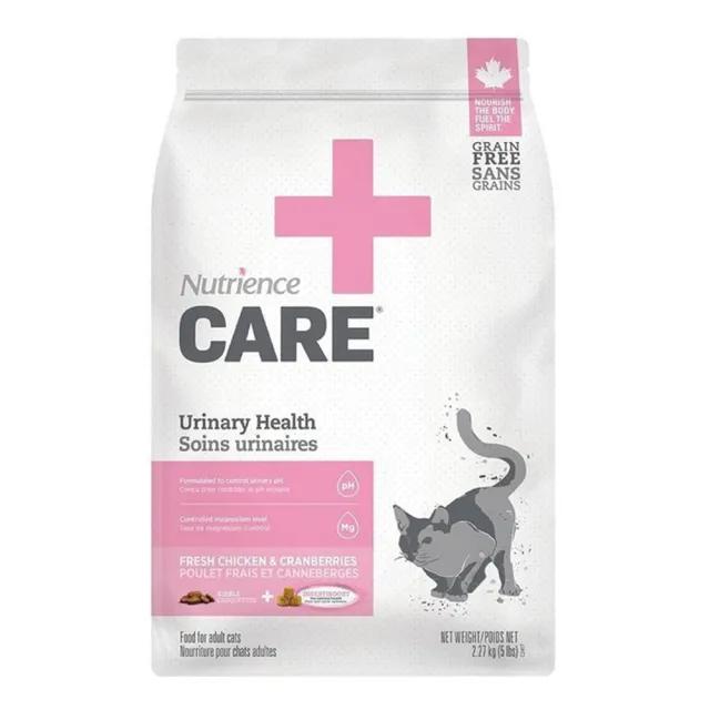 【Nutrience 紐崔斯】CARE＋頂級無穀處方貓糧 2.27kg/5lbs（毛球控制/泌尿道/體重控制）(貓飼料)