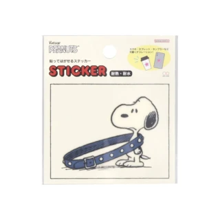 【sun-star】SNOOPY史努比 防水耐熱無痕裝飾貼紙 項圈(文具雜貨)