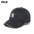 【MLB】可調式硬頂棒球帽 紐約洋基隊(3ACPA0133-50BKS)
