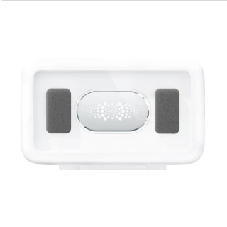 【Viita】防水防霧浴室/餐廚無痕壁掛萬象旋轉多功能可觸控手機盒