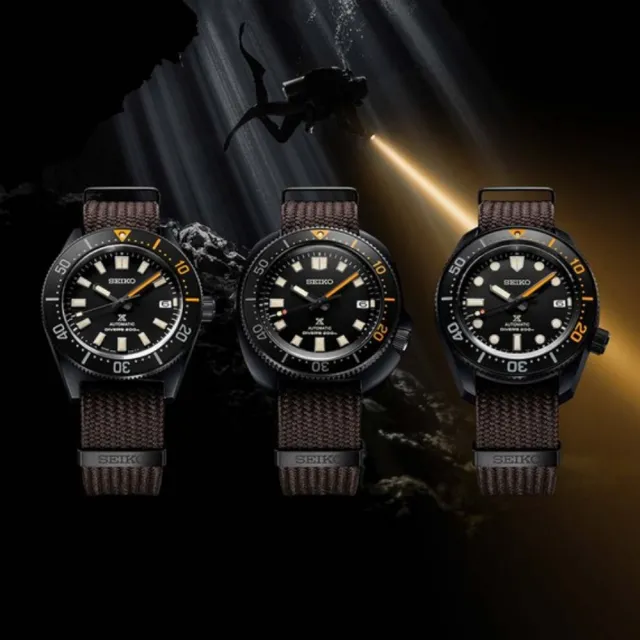 【SEIKO 精工】黑牌款-PROSPEX 黑潮系列 1965復刻潛水機械腕錶(6R35-01T0B/SPB253J1) 七夕 送禮自用