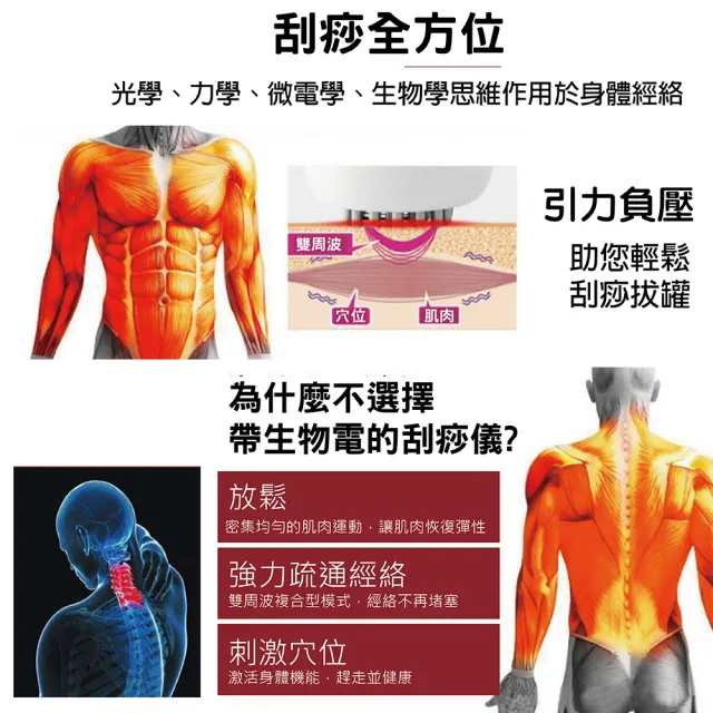 【MOREJIA】9檔調節 液晶顯示屏 無線刮痧 刮痧儀 電動刮痧機 按摩機 刮痧機 拔罐機 滑罐刮痧